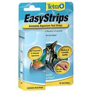 Tetra Easy Strips 25ct or 100ct  (you pick) Aquarium Test Strips