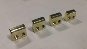 Juego de 4 sillas de montar de bajo de baja altura para mis puentes de bajo estilo alembic - Imagen 1 de 2