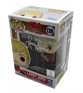 Larry Bird HOF handsignierter Funko Pop! #139 Figur Boston Celtics JSA 183308 - Bild 1 von 9