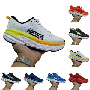 Mens Hoka One One Bondi 7 Atlantis Running Shoes Sports Walking Sneaker Lot GYM