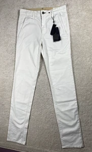 Rag & Bone Pants Men's 28 Fit 2 Classic Chino Chalk White Straight NEW $225 - Picture 1 of 14