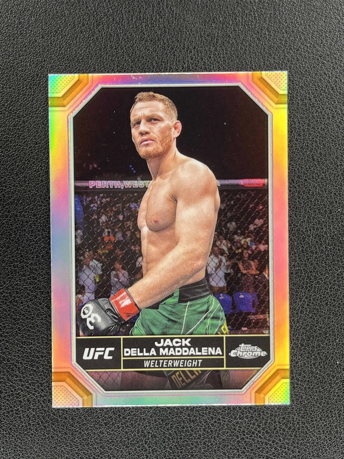 2024 Topps Chrome UFC Jack Della Maddalena Refractor MDJ1Y