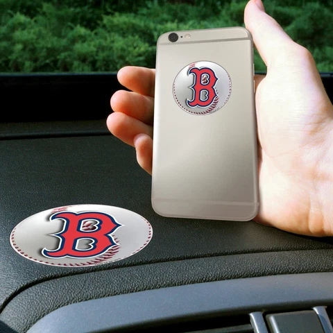 Fanmats MLB Boston Red Sox Get a Grip Cell Phone Grip Thick Polymer Stickers Cover