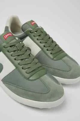 Zapatilla deportiva Camper Pelotas XLite de cuero para hombre EE. UU. 8 9 9,5 verde K100545-045 Foto 1 de 4