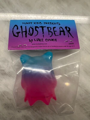 Luke Chueh x Munky King GHOSTBEAR 2.5 英寸柔软乙烯基人偶棉质糖果 LE 200 — 第 1/2 张图片