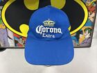 Corona Extra Models Strapback Blue Mexico Beer Alcohol Adjustable Hat Cap