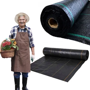 Bodengewebe Unkrautfolie Gartenvlies Folie 90g UV Beetvlies Vlies 100m - Bild 1 von 6
