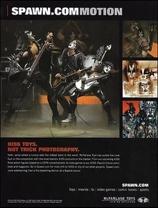 Anuncio Kiss Gene Simmons Paul Stanley McFarlane Toys Spawn 8 x 11 - Imagen 1 de 3