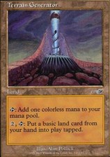 1x Terrain Generator - Foil NM, English MTG Nemesis
