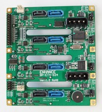 Enhance BP-ET4-S34  4x SAS Molex 4-Pin Power Connector Backplane 970070-0393