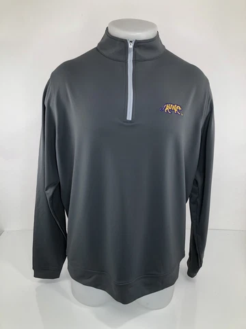 LSU LOUISIANA STATE TIGERS / PETER MILLAR - NEW w TAGS Lg. Golf Pullover Sweater Cover