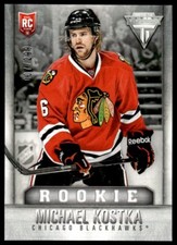 2013-14 Panini Titanium ROOKIE Michael Kostka Rookie /299 Chicago Blackhawks