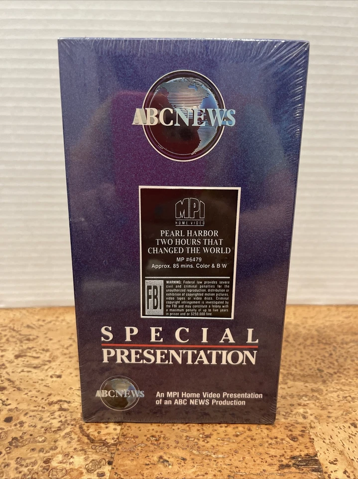 ABC News VHS -Pearl Harbor Two Hours That Changed The World Special Presentation - Image 1 of 4
