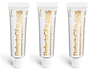 3x RefectoCil Blonde Brow Blondierpaste 15ml - Bild 1 von 1