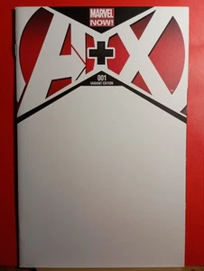 2012 Marvel NOW! Comics A+X Issue 1 Blank Sketch Cover C Variant FREE SHIPPING - Picture 1 of 1