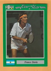 Franco Davin 1991 NetPro Tour Stars #89 RC Rookie - Bild 1 von 2