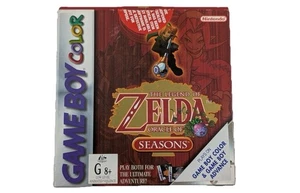 The Legend of Zelda Oracle of Seasons Nintendo Gameboy Color Game Boxed Complete - Picture 1 of 9