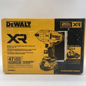 DeWalt 20v Brushless XR 1/2" High Torque Impact Wrench Hog Ring Anvil DCF900P1 - Picture 1 of 11