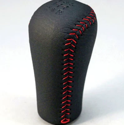 MAZDA FD3S RX-7  SPIRIT R Shifter Shift Change Knob Leather Red Stitch OEM Foto 1 de 4