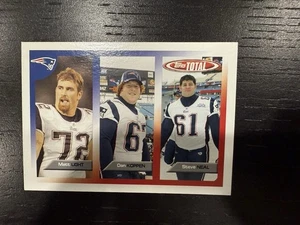 2005 Topps Total Matt Light Dan Koppen Steve Neal #437 Rookie RC - Picture 1 of 2
