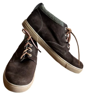 Peter Millar Leather Chukka Ankle Boot Suede Nubruck 9.5 Brazil - Picture 1 of 7