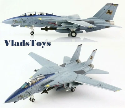 Hobby Master 1/72 F-14D Tomcat USN VF-213 Blacklions Last Cruise 2006 HA5238 Foto 1 de 4