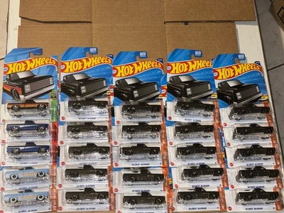 LOTE DE (25) '83 CHEVY SILVERADO HOT WHEELS, GRIS, NEGRO, AZUL BEBÉ!!!!!!!! Foto 1 de 4
