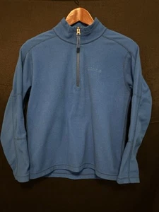 MARMOT Kids Blue Long Sleeve Quarter Zip Fleece Pullover Unisex Boy Girl XL - Picture 1 of 15
