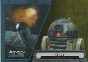 2016 Topps Star Wars Evolutions Gold Parallel R2-D2 75 /50 - Picture 1 of 1