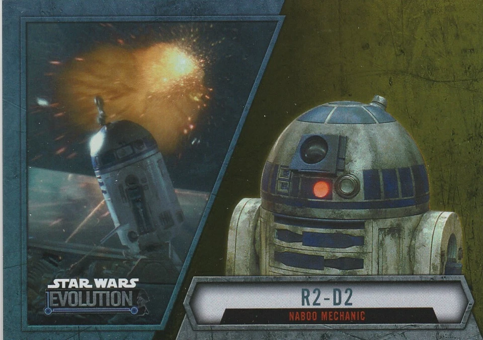 2016 Topps Star Wars Evolutions Gold Parallel R2-D2 75 /50 - Image 1 of 1
