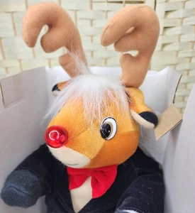 NIB Vintage JC Penney Dancing Musical Rudolph Christmas Reindeer - Picture 1 of 9