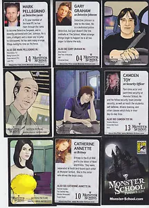2013 SDCC COMIC CON EXKLUSIVE MONSTERSCHULE PROMO KARTENSET 22 SORBO GRAHAM - Bild 1 von 1