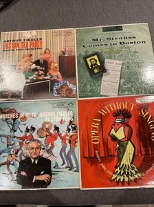 Arthur Fiedler & The Boston Pops Orchestra Lot Of (4) Vinyl LP Record VG - Picture 1 of 9