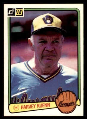 1983 Donruss Baseball #608 Harvey Kuenn EX/MT or better *aa1 - Image 1 of 2