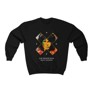 Jim Morrison Rock Legends Heavy Blend™ Crewneck Sweatshirt - Picture 1 of 3