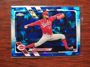 2021 Topps Chrome Update Sapphire Vladimir Gutierrez RC #US285 Cincinnati Reds - Picture 1 of 2