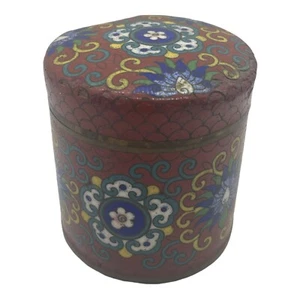 Chinese Cloisonné Qing / Early Republic Box with Lid - Picture 1 of 9