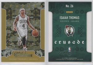 2015-16 Panini Excalibur Crusade Camo Isaiah Thomas #26