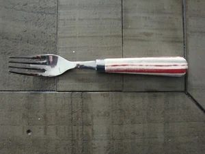 Quid Novi Monterey Red Cake Fork #120208 1 pc  NEW - Picture 1 of 2