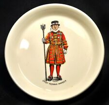 Chief Yeoman Warder Goodliffe Neale Alcester 4 1/2" Porcelain Coaster England