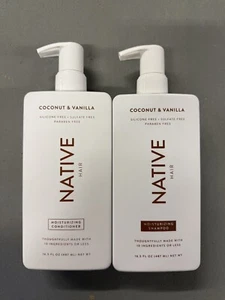 Native - Shampoo and Conditioner - Coconut & Vanilla - 16.5 fl oz - Picture 1 of 1