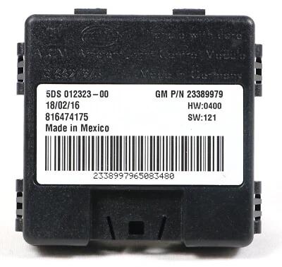 2016-2018 Chevrolet Camaro SS 1LE Ambient Light Control Module OEM GM 23389979 - Image 1 of 3