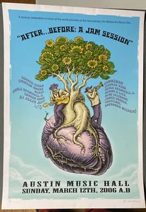 After...Before: A Jam Session Austin 2006 Poster Signed Numbered EMEK Run of 150 - Picture 1 of 1