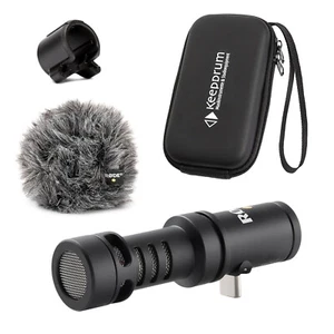 Rode Videomic Me-C+ USB-C Mikrofon für iOS und Android Smartphones mit Softcase - Bild 1 von 9