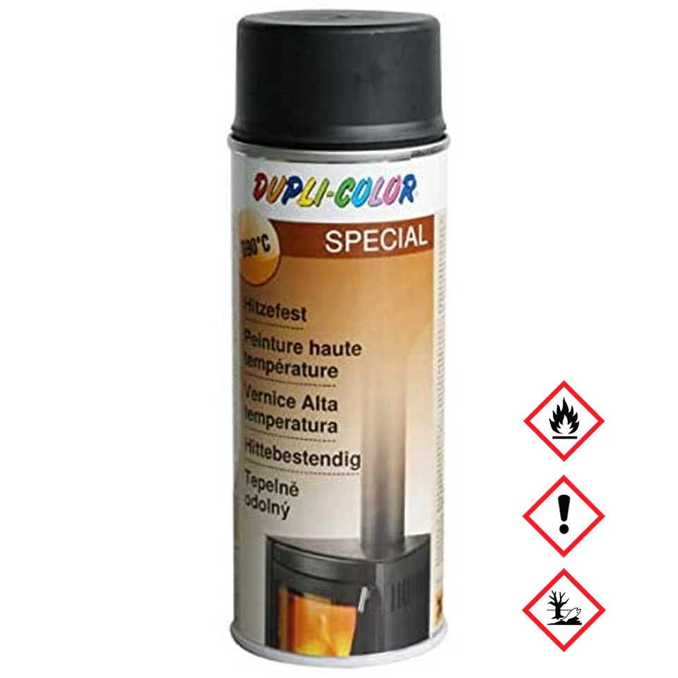 Dupli Color Hitzefest schwarz 690 Grad Hochtemperaturbeständig 400ml - Bild 1 von 1