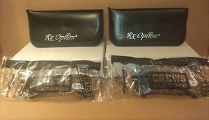 CREWS Safety Glasses (×2) RX +1 Magnifi Clear Lens UV Z87 Frames w/ case - New - Picture 1 of 9