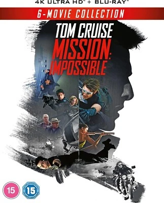 Mission: Impossible 6-Movie Collection 4K UHD [Blu-ray] [Region A & B & C] 2023 - Image 1 of 4