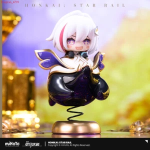 Honkai: Star Rail Topaz & Trotter Figure Doll Happy Shake Model Toy Collectibles - Picture 1 of 16