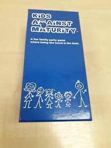Kids Against Maturity: Card Game for Kids and Families Super Fun Free P&P
