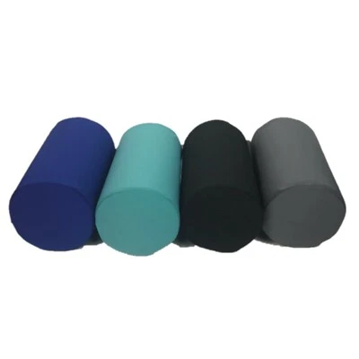 Almohada enrollable de espuma viscoelástica con cubierta extraíble tubo cilindro refuerzo espalda cuello sol Foto 1 de 3